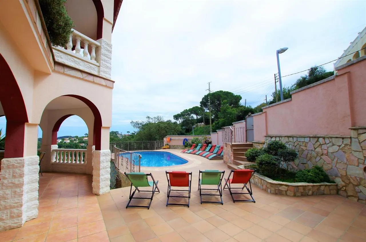 Villa Christine: Luxurious 17-Person Villa with Pool and Barbecue Lloret de Mar 0*,  Spain
